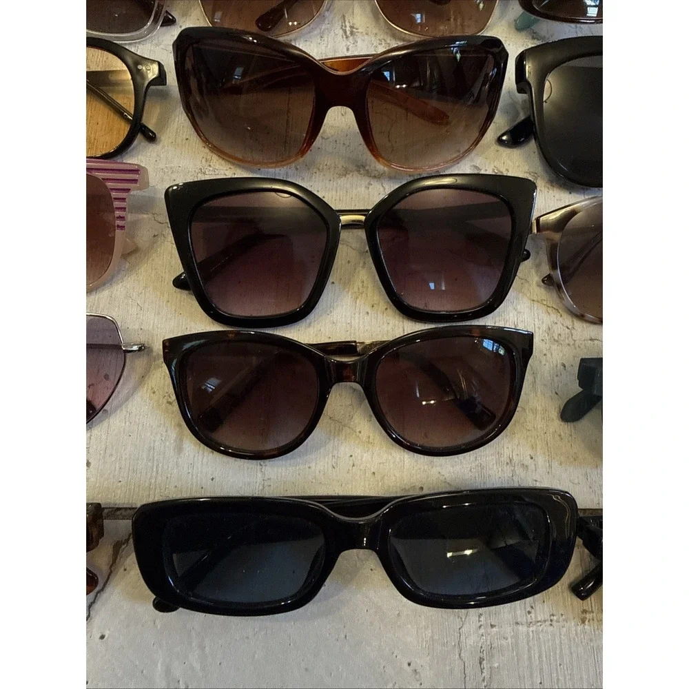Lot Of 28 Limited Supply-Trendy HOT Women's Sunglasses: Huge Variety of Styles